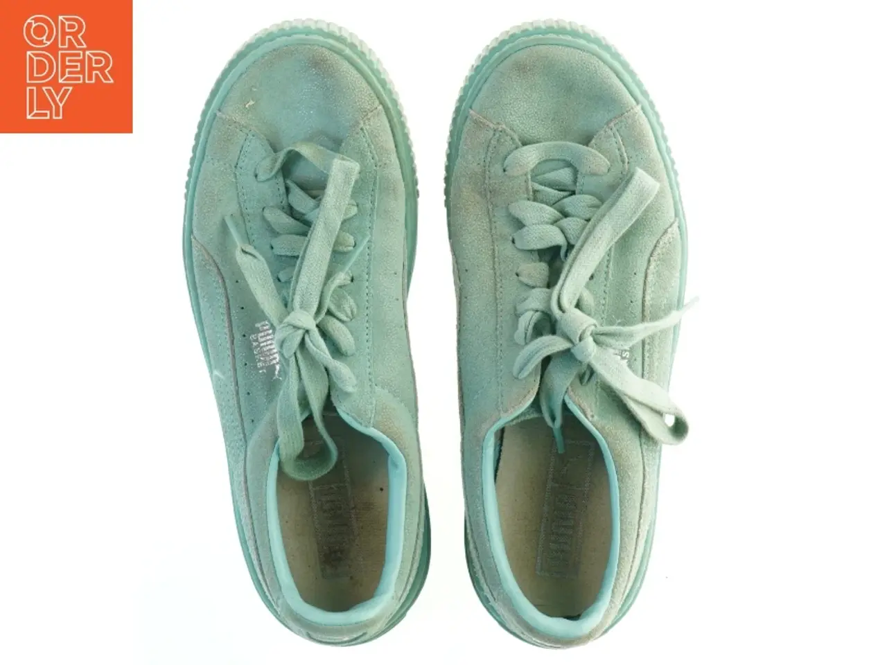Billede 3 - Brugte turkis sneakers fra Puma (str. 38)