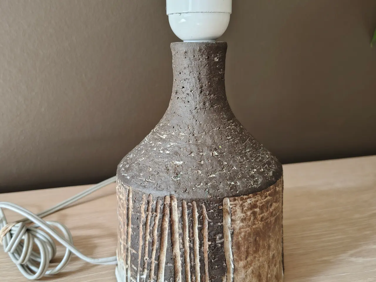 Billede 3 - Flot bordlampe fra Sejer keramik