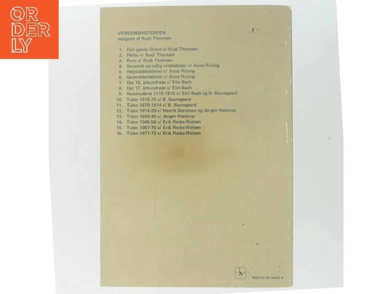 Billede 3 - Verdenshistorien. 13. Tiden 1929-45 af Jørgen Hæstrup (Bog)