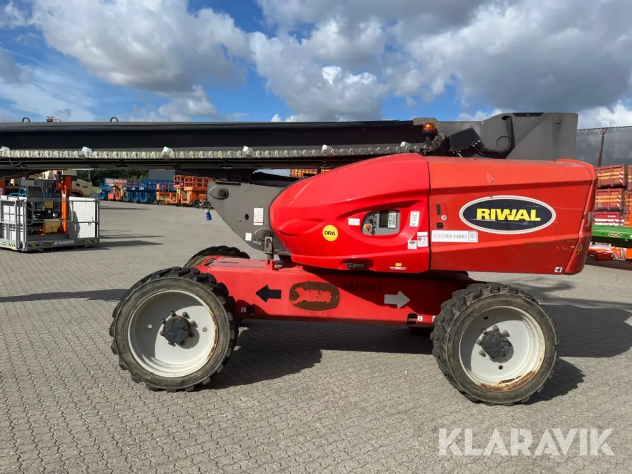 Billede 5 - Bomlift Manitou 280TJ 28meter