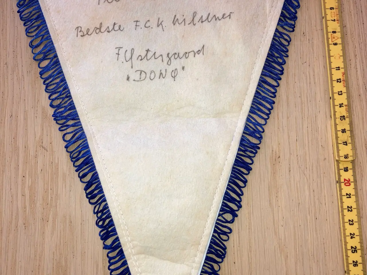 Billede 3 - FC København flag og vimpel samt løve bamse