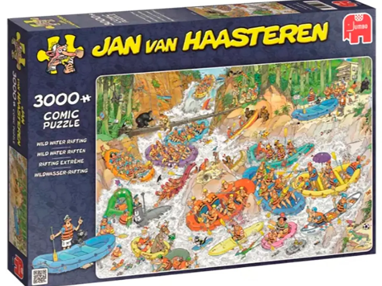 Billede 2 - Puslespil | Jan Van Haasteren | Wild Water Rafting