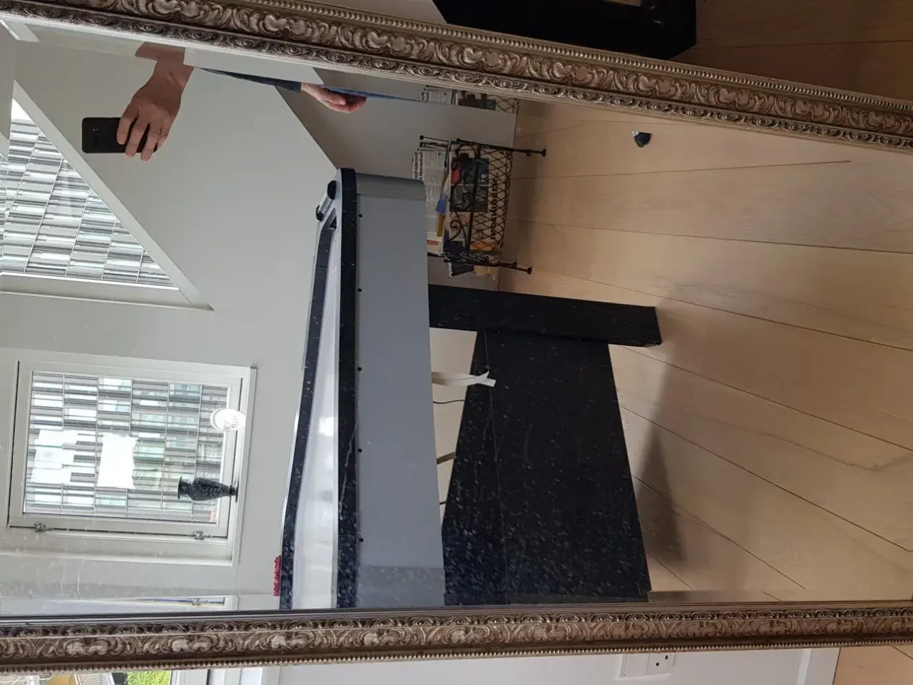 Billede 1 - Spejl med ramme