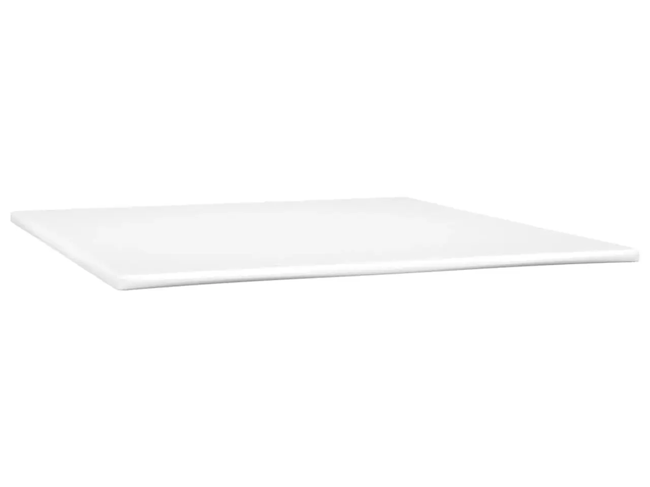 Billede 2 - Topmadras 180 x 200 x 5 cm - hvid