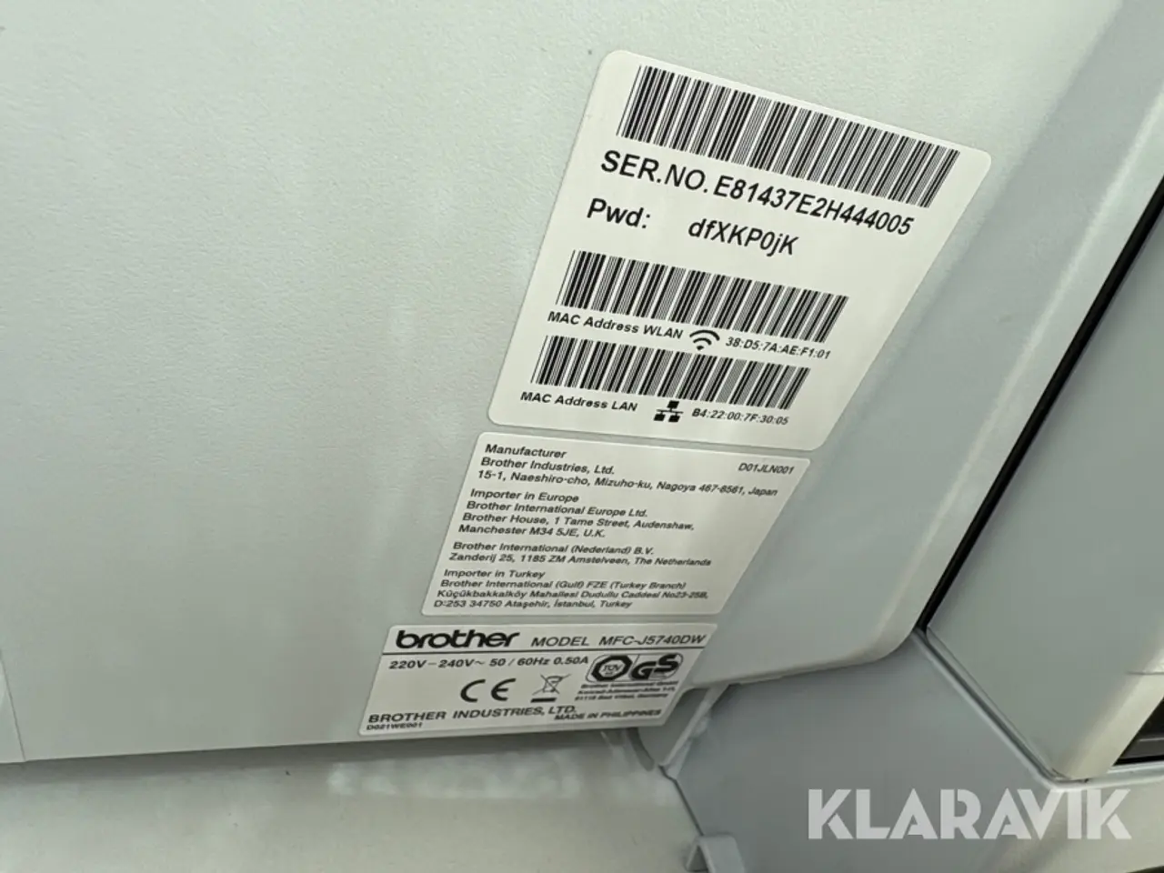 Billede 11 - Printer Brother MFC-J5740DW 1 styk