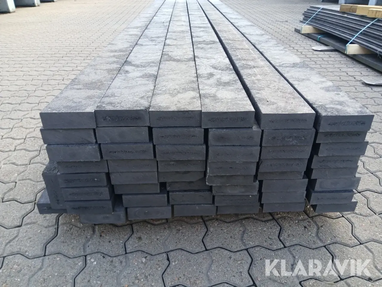 Billede 4 - Retextil brædder+planker Sort fremstillet af genbrugs materiale