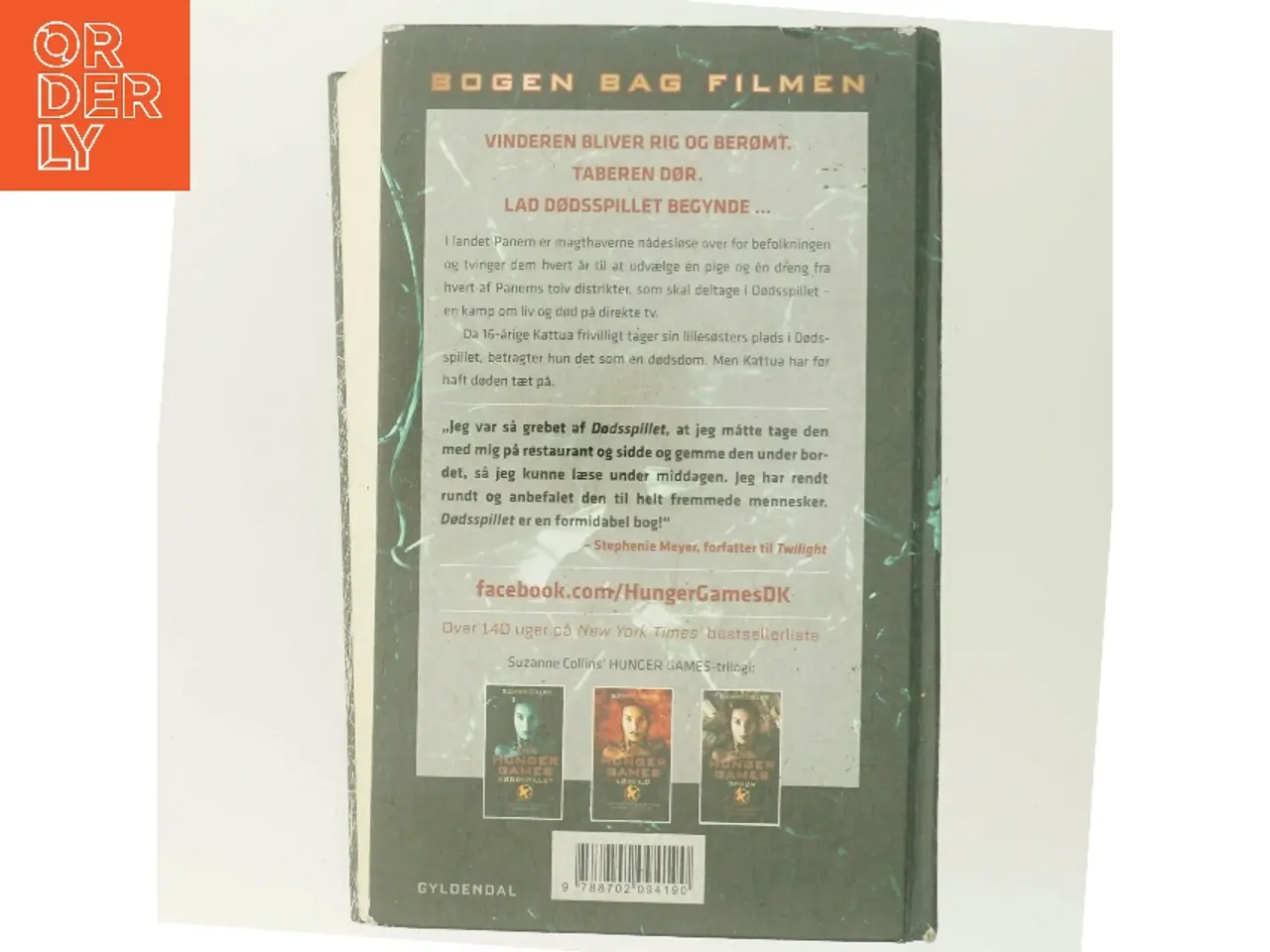 Billede 3 - Dødsspillet af Suzanne Collins (Bog)