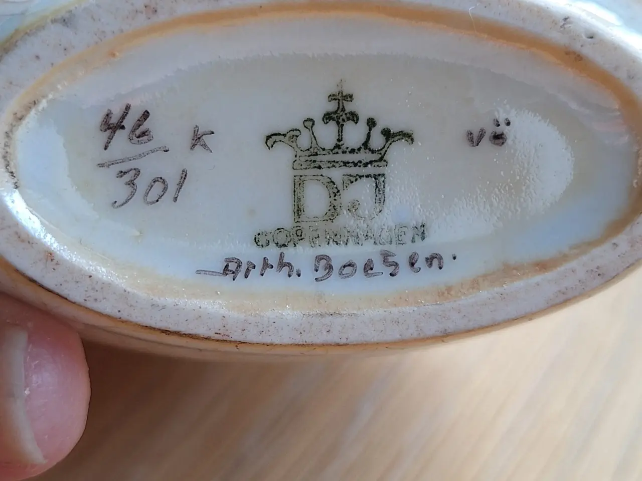 Billede 2 - Lille Dahl Jensen vase
