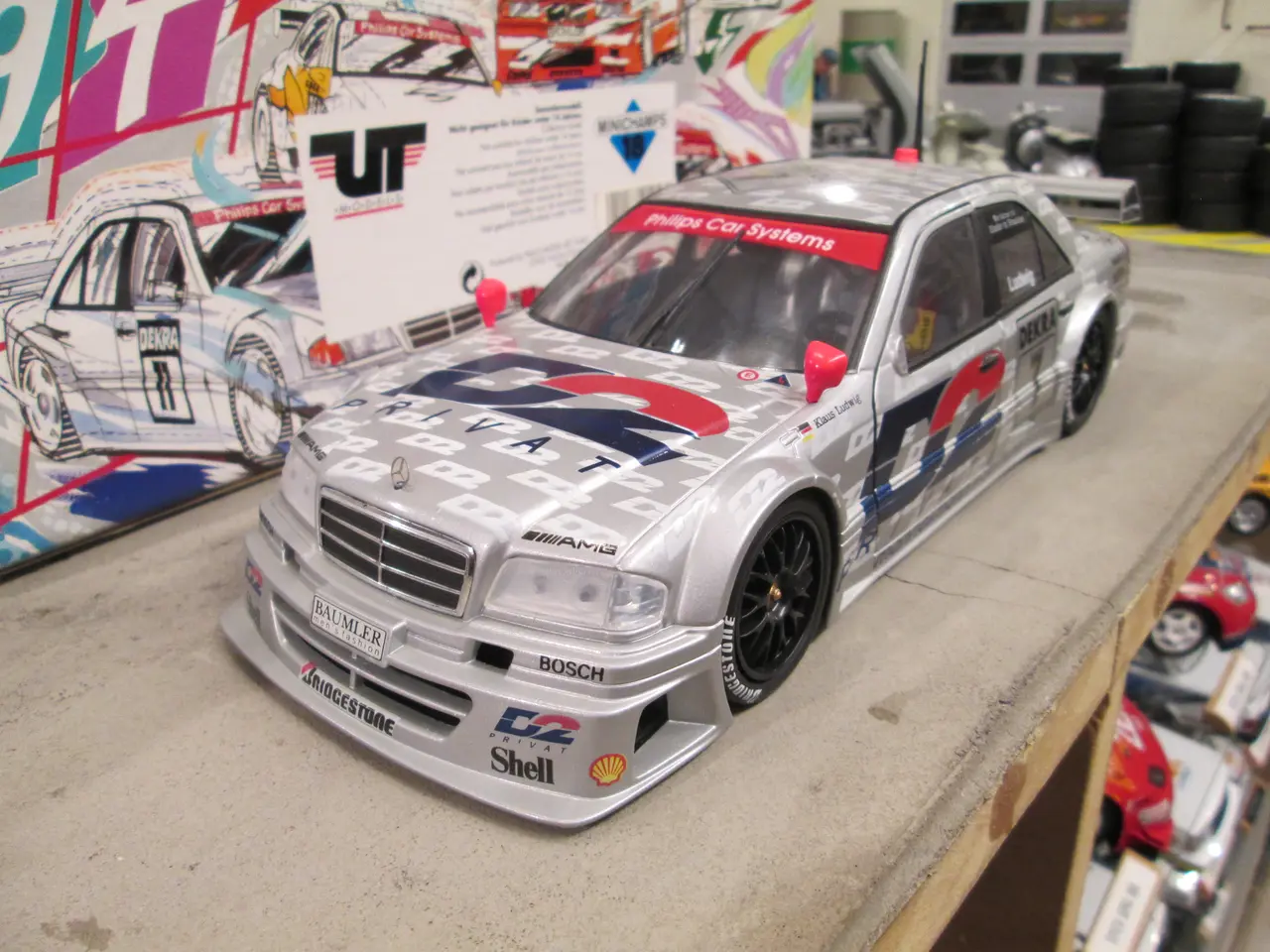 Billede 1 - Mercedes DTM 1994 UT7Minichamps 1:18