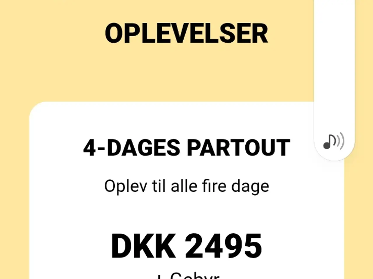 Billede 1 - 4 day Partout Wristband - TF 2026