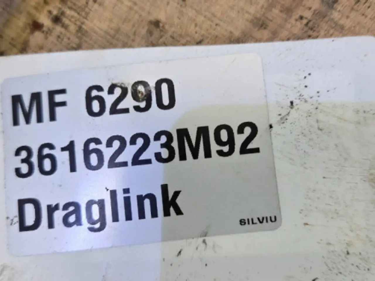 Billede 9 - Massey Ferguson 6290 Liftspindel 3616223M92