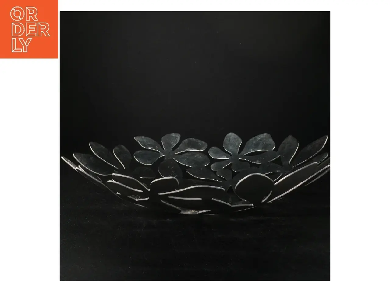 Billede 1 - Metalblomst Skål fra Ikea (str. Ø. 42 cm)
