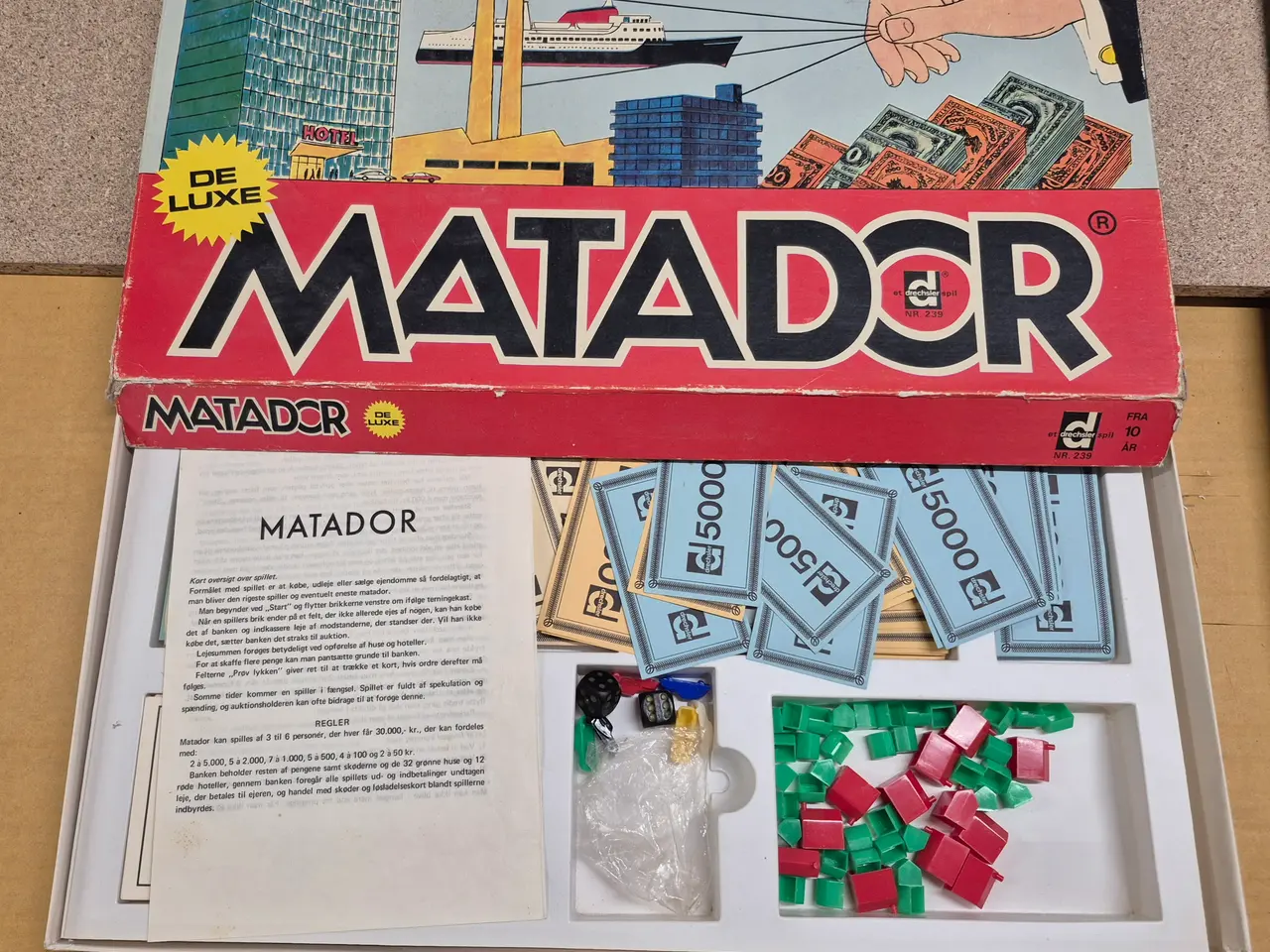 Billede 1 - Vintage ældre Matador Spil fra firma Drechsler