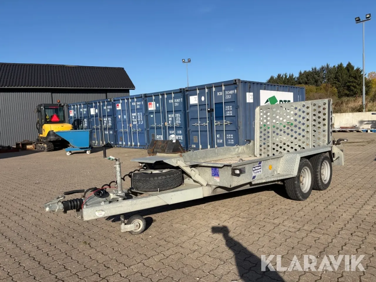 Billede 1 - Maskintrailer Ifor Williams GH1054BT-R 3500 kg