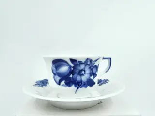Blå Blomst Kantet Espressokop nr. 10-8562. sortering 1
