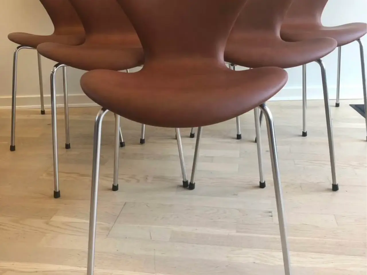 Billede 1 - Syver stolen, Arne Jacobsen, Fritz Hansen, Brandy