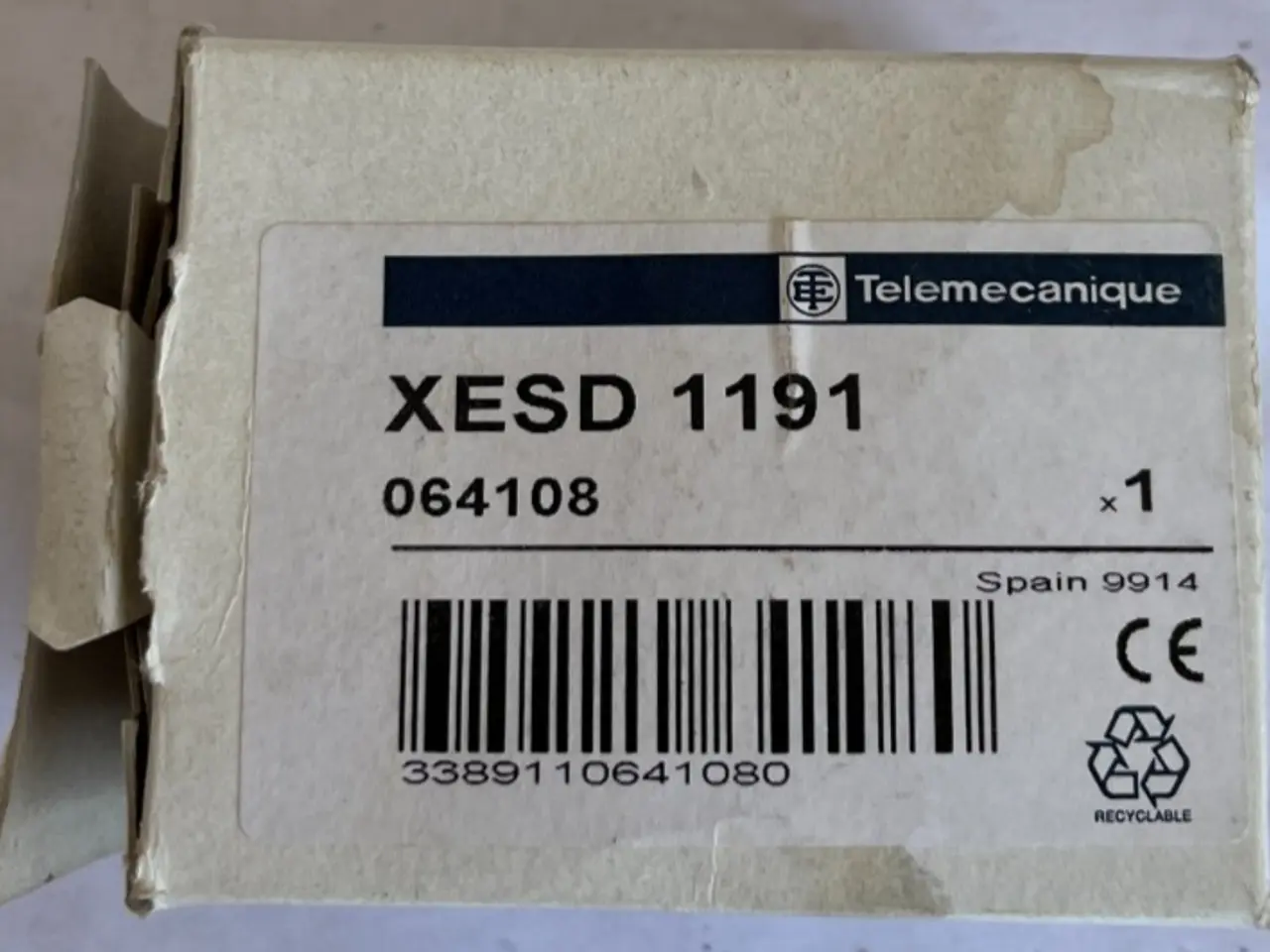 Billede 1 - Telemecanique XESD1191 Contact Block kontakt modul
