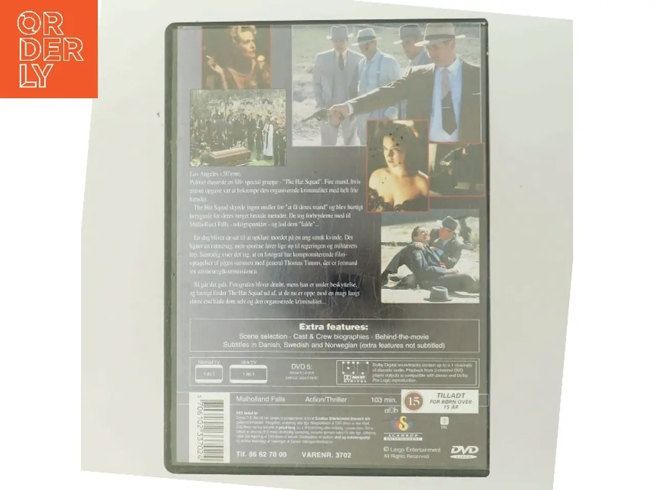 Billede 3 - Mulholland Falls med Nick Nolte (DVD)