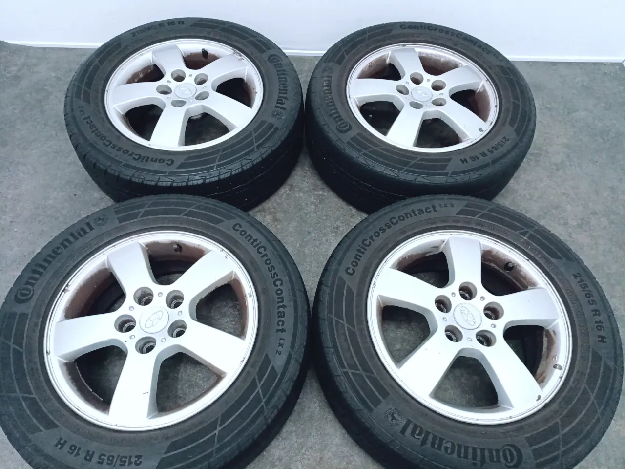 Billede 5 - 5x114,3 16" ET46 nav 67,1ø Hyundai fælge