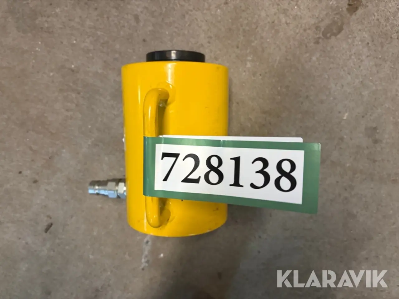Billede 8 - Hydraulisk huldonkraft 30 tons 1 styk