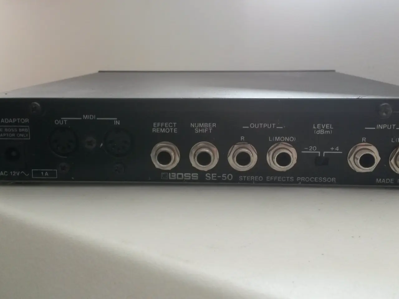 Billede 2 - BOSS Pro SE-50 stereo effekt processor med midi