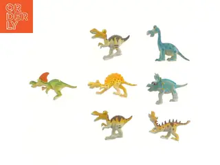 Sæt med 7 dinosaur figurer (str. 7 stk 9,5 cm)