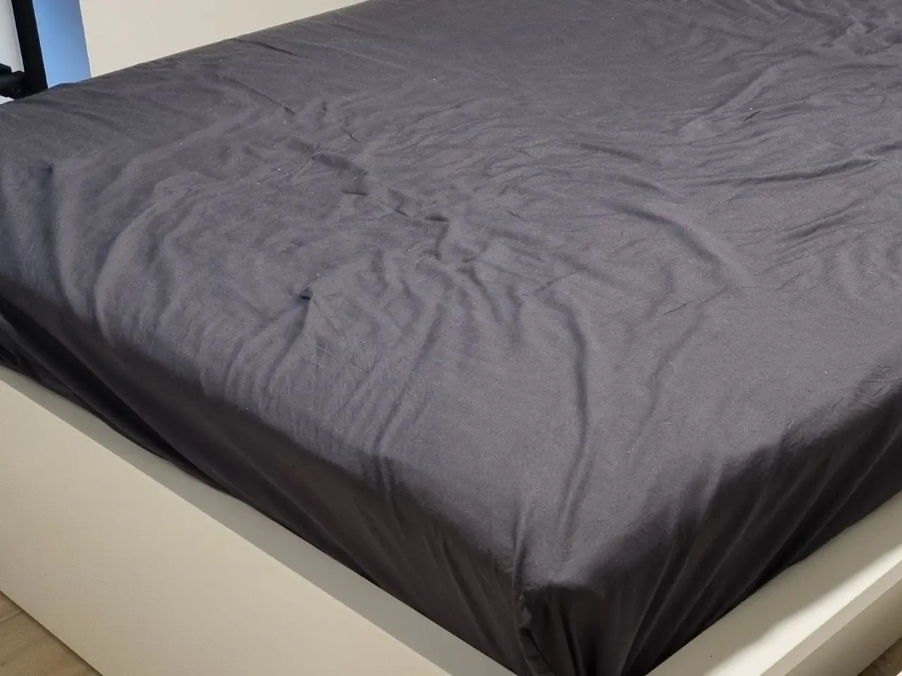 Billede 1 - 3/4 Ikea seng med springmadras og topmadras