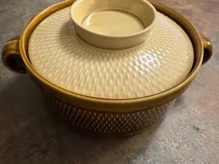 Vintage Stavangerflint "Flamingo" serveringsfad