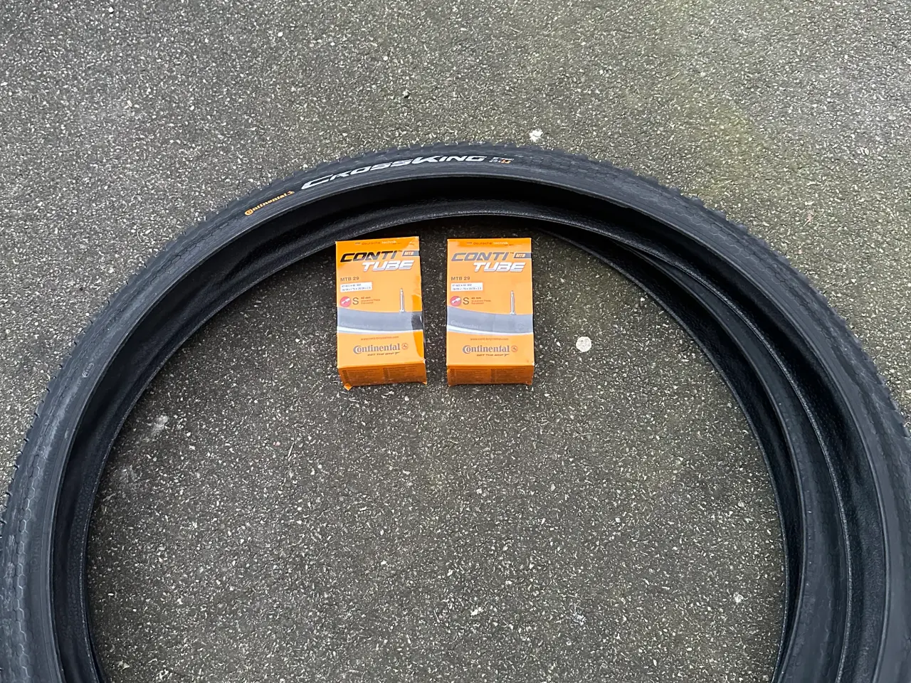 Billede 1 - CONTINENTAL CROSSKING MTB 29X 2,2 KOMPLET DÆKSÆT