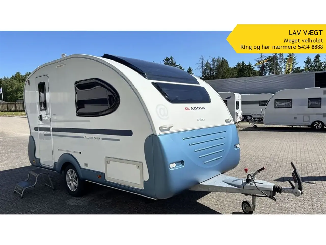 Billede 1 - 2017 - Adria Action 361 LH   Pæn og velholdt campingvogn