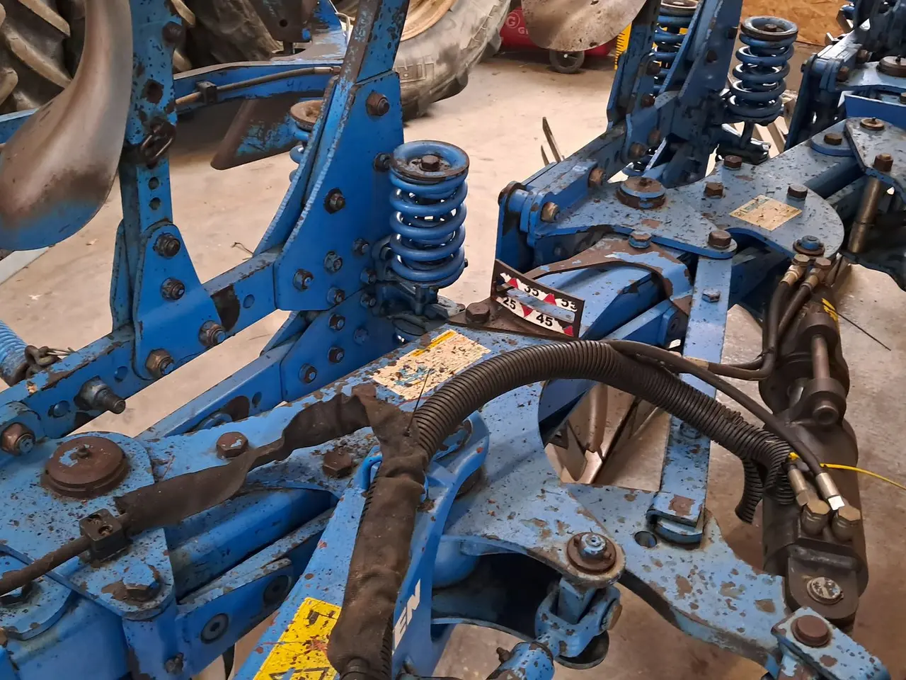Billede 4 - Lemken VariOpal 7X 4-furet/ risteplov m. pakkerarm og pakker