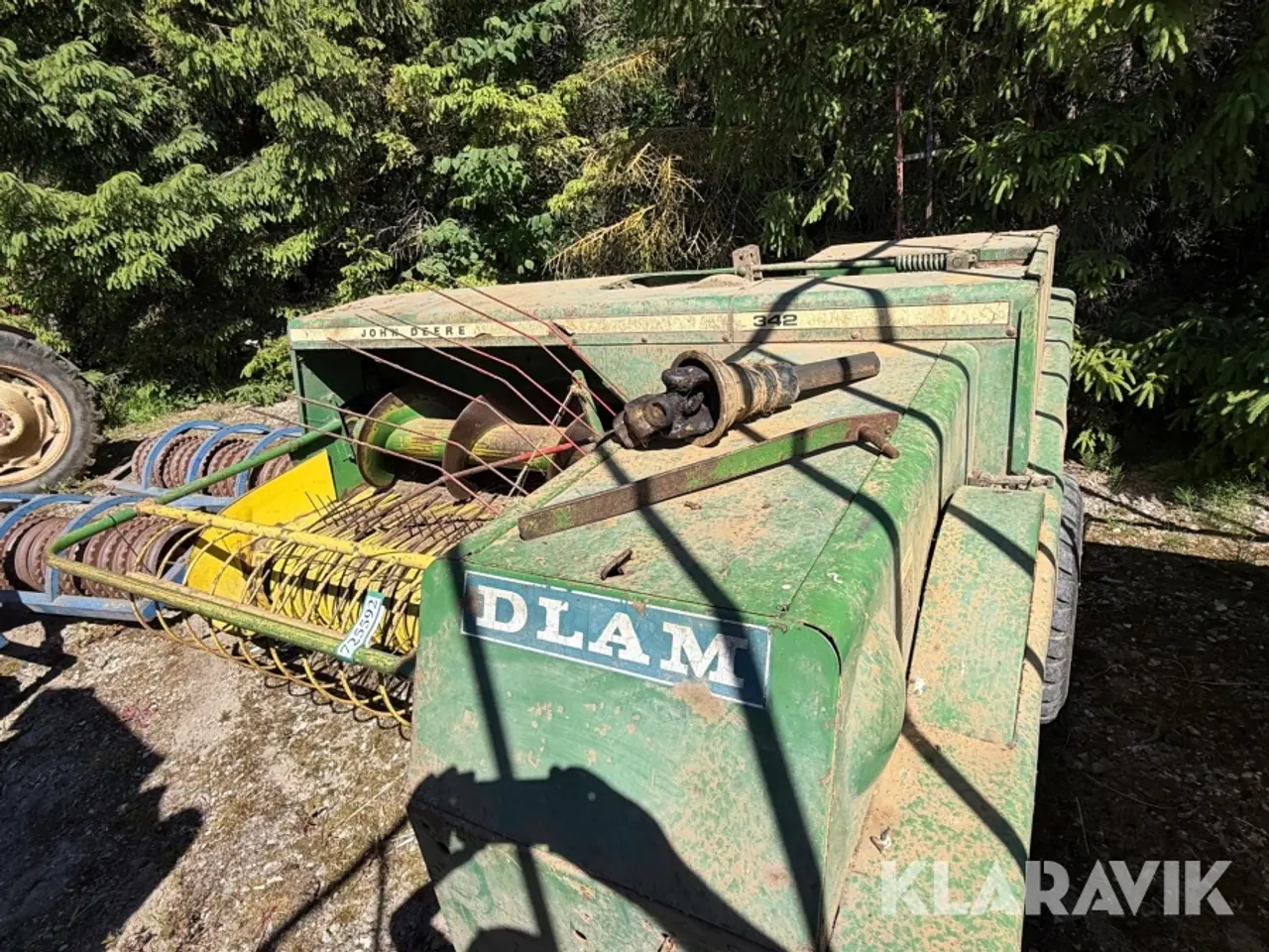 Billede 10 - Småballepresser John Deere E0342
