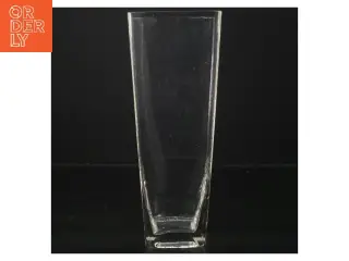 Rektangulær glasvase (str. 23,5 cm)