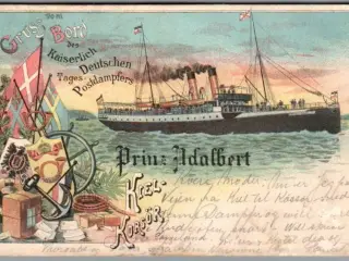 Prinz Adalbert - Kiel - Korsør - Færge - Brugt