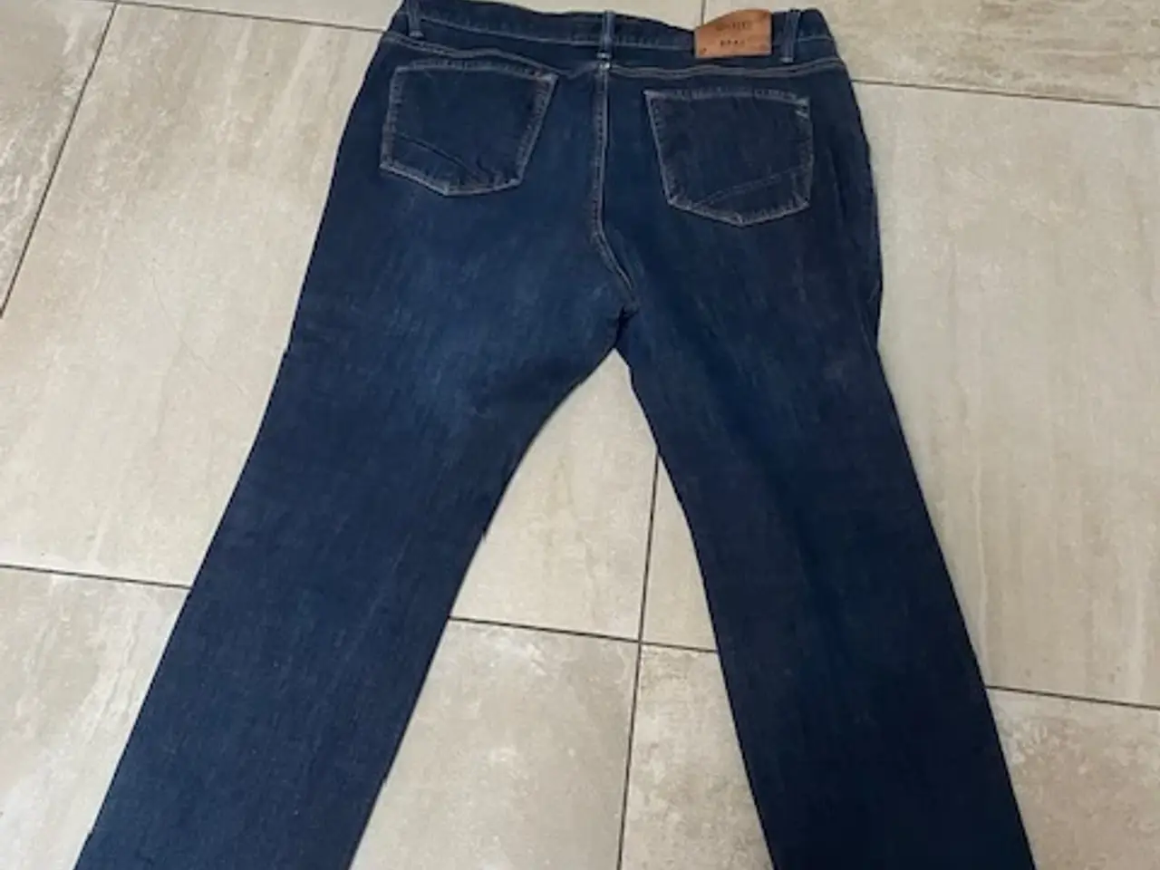 Billede 2 - Mørkeblå jeans Brax
