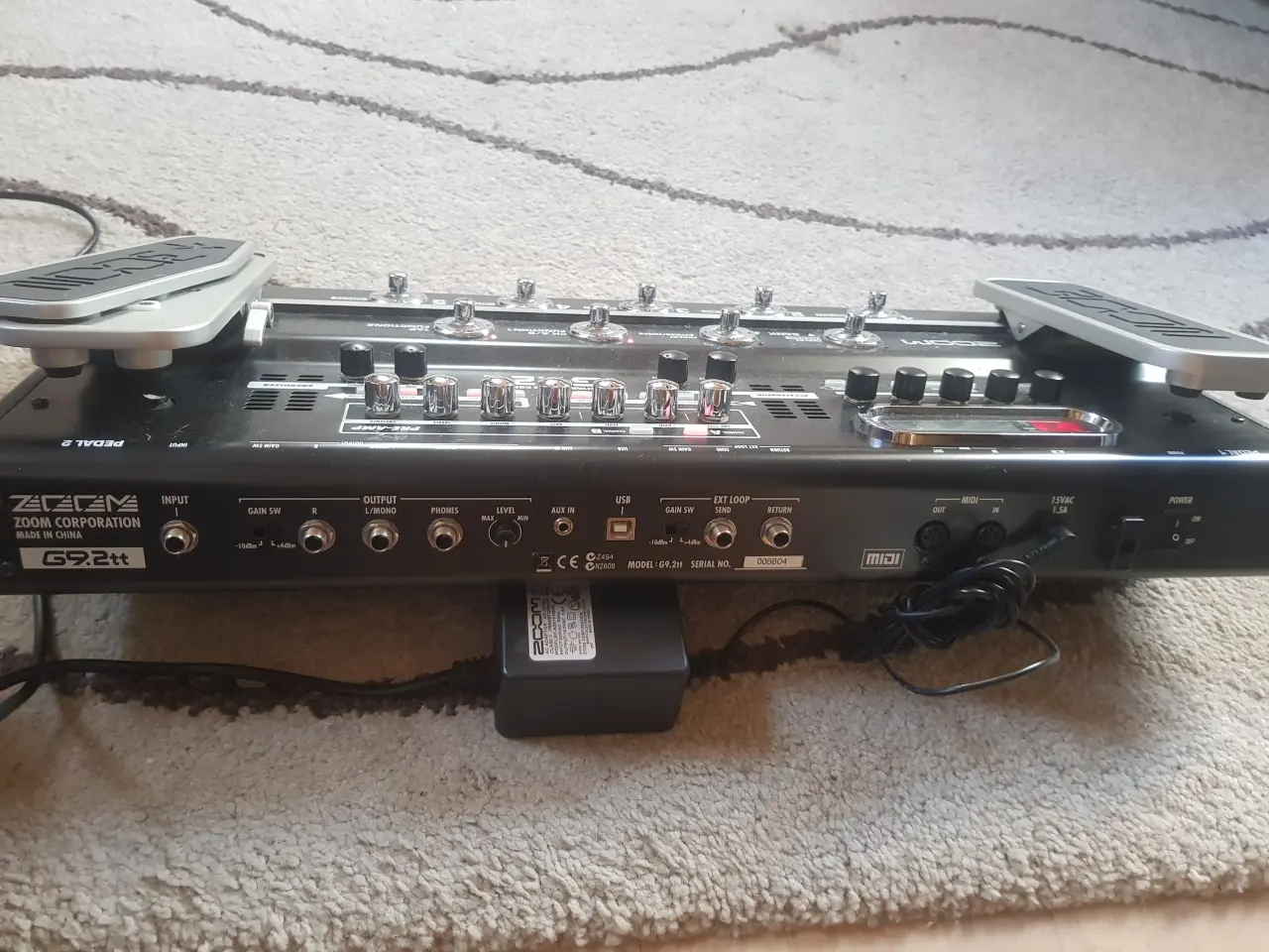 Billede 4 - Guitar multi pedal, Zoom G9.2tt