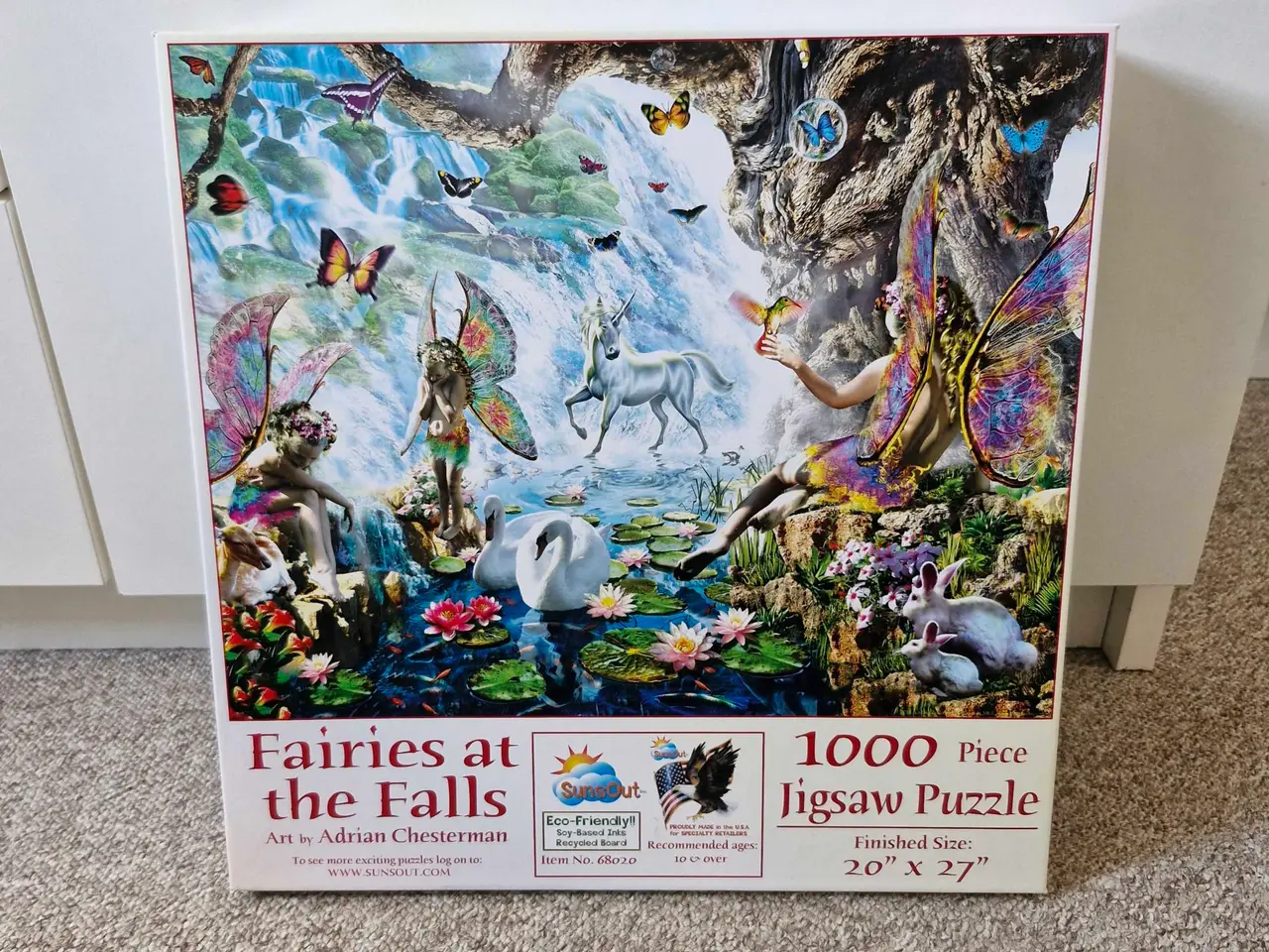 Billede 1 - SunsOut, Fairies at the Falls, 1000 stk