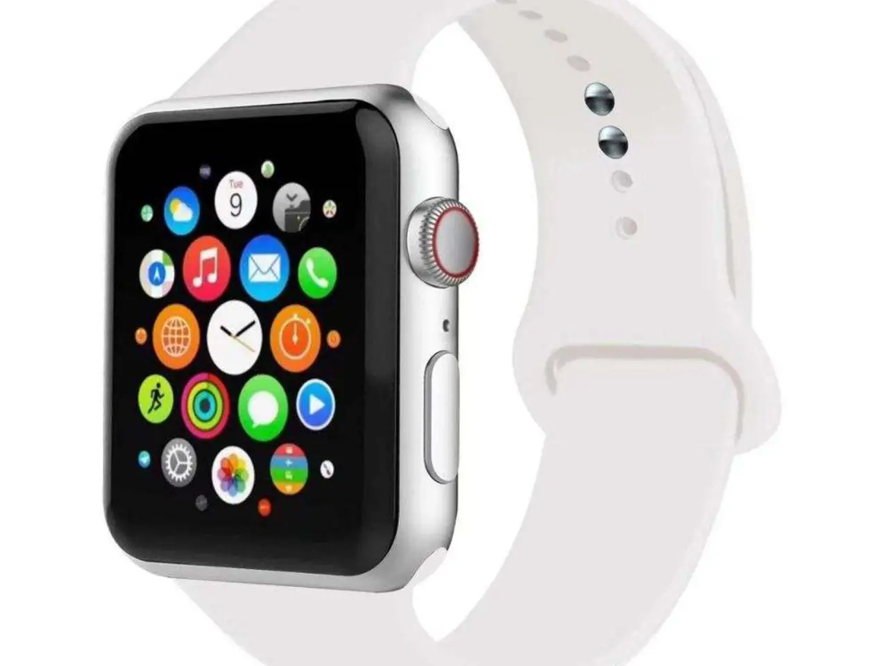 Billede 3 - Sportsrem til Apple Watch – Silikone & Justerbar