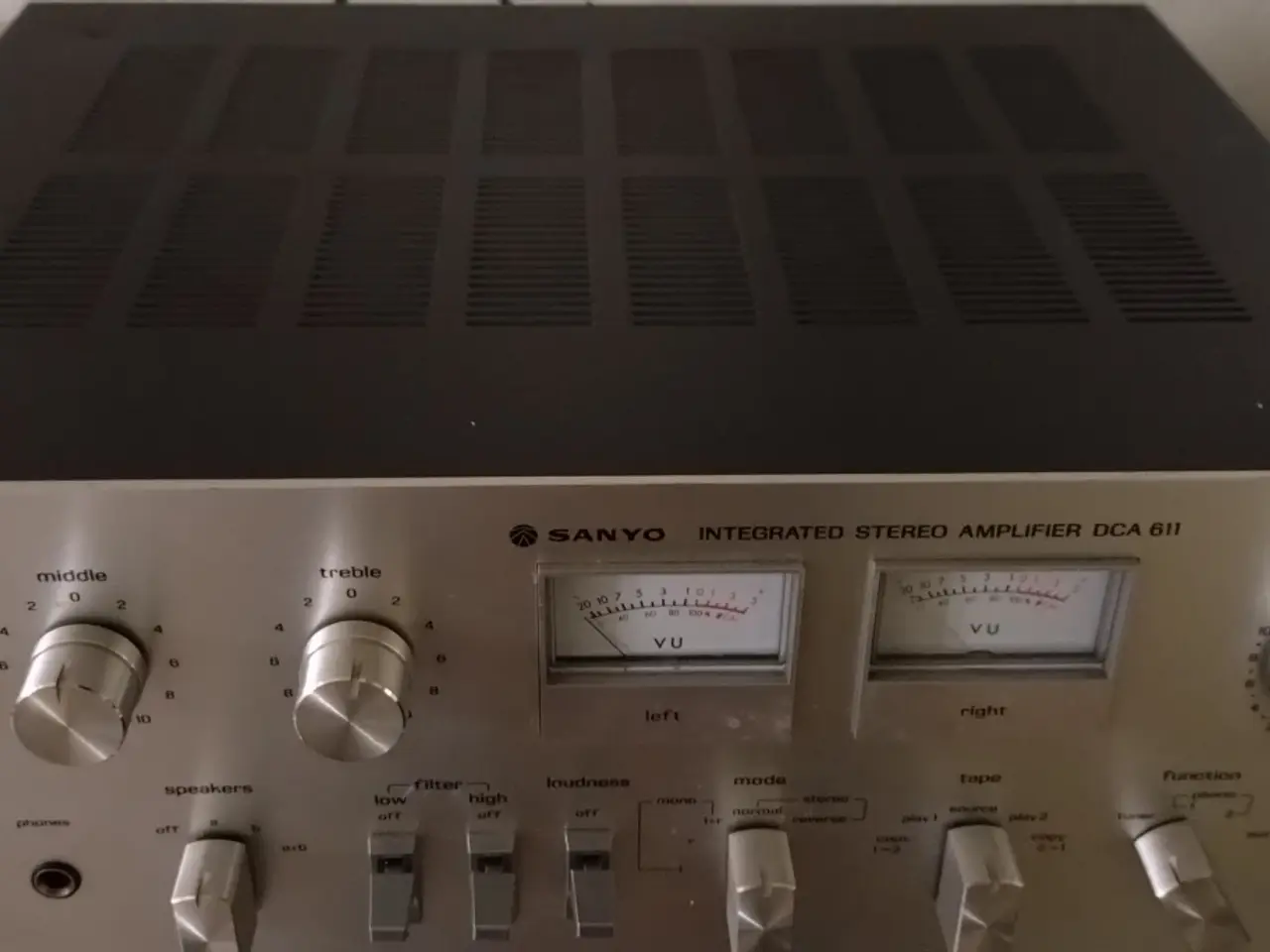 Billede 3 - Sanyo Vintage Retro forstærker