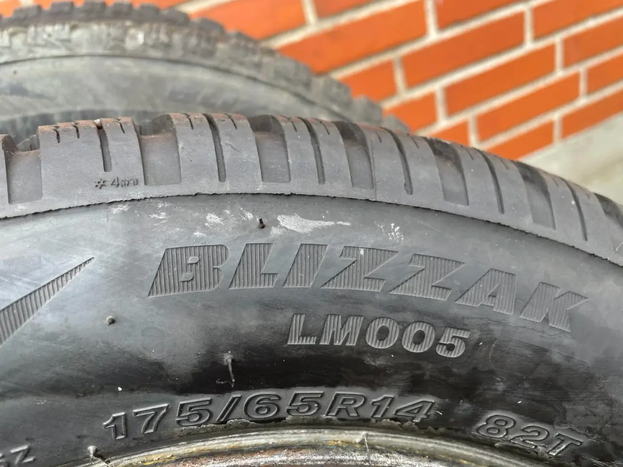 Billede 3 - 14 Originale Toyota Komplette Vinterhjul