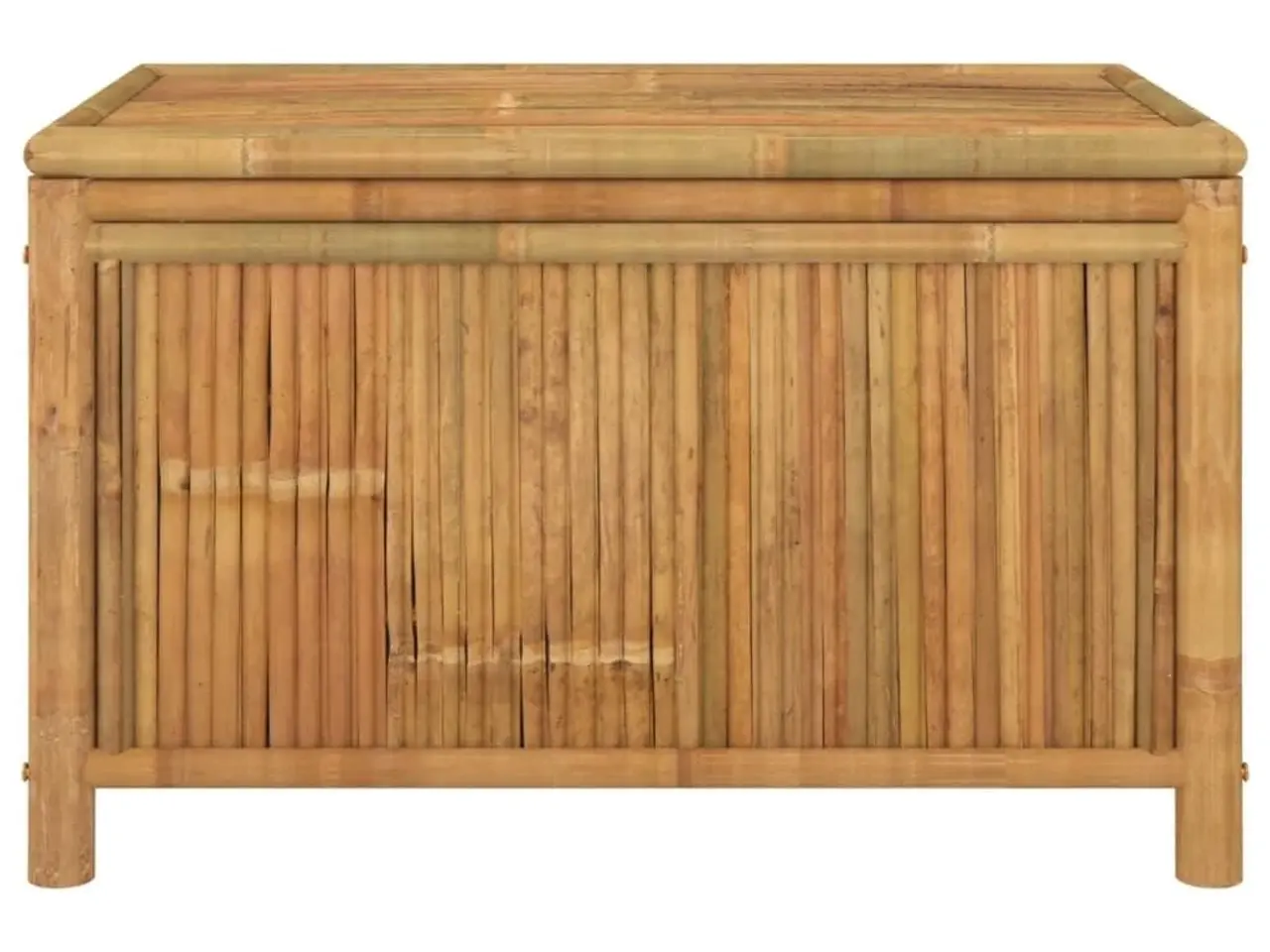 Billede 3 - Opbevaringskasse til haven i bambus - 90 × 52 × 55 cm