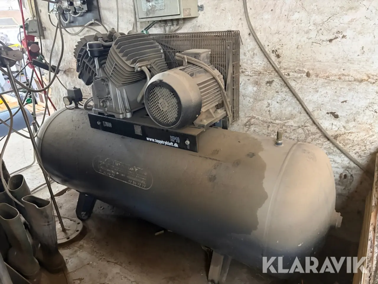Billede 1 - Kompressor Nuair NV10-500F-10T S/D - 10 hk