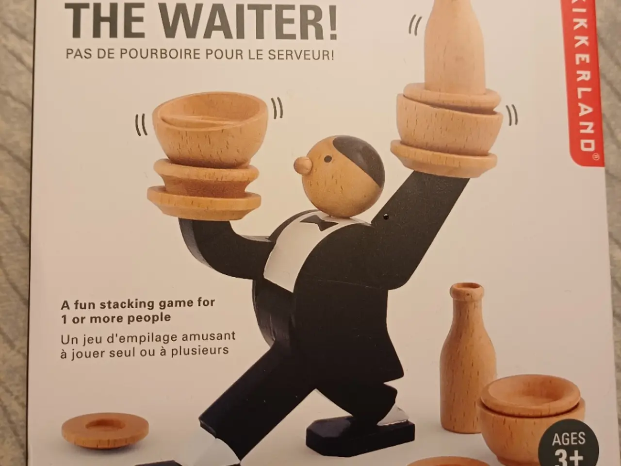 Billede 1 - Don’t Tip The Waiter træspil NYT - Kikkerland