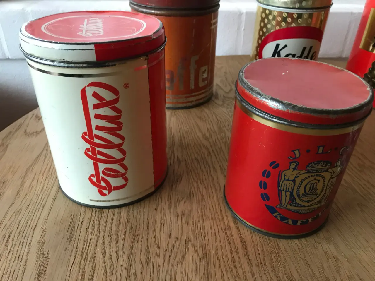 Billede 4 - Div. retro kaffedåser / dåser