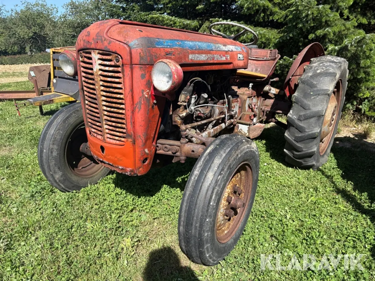 Billede 1 - Veterantraktor Massey Ferguson 35
