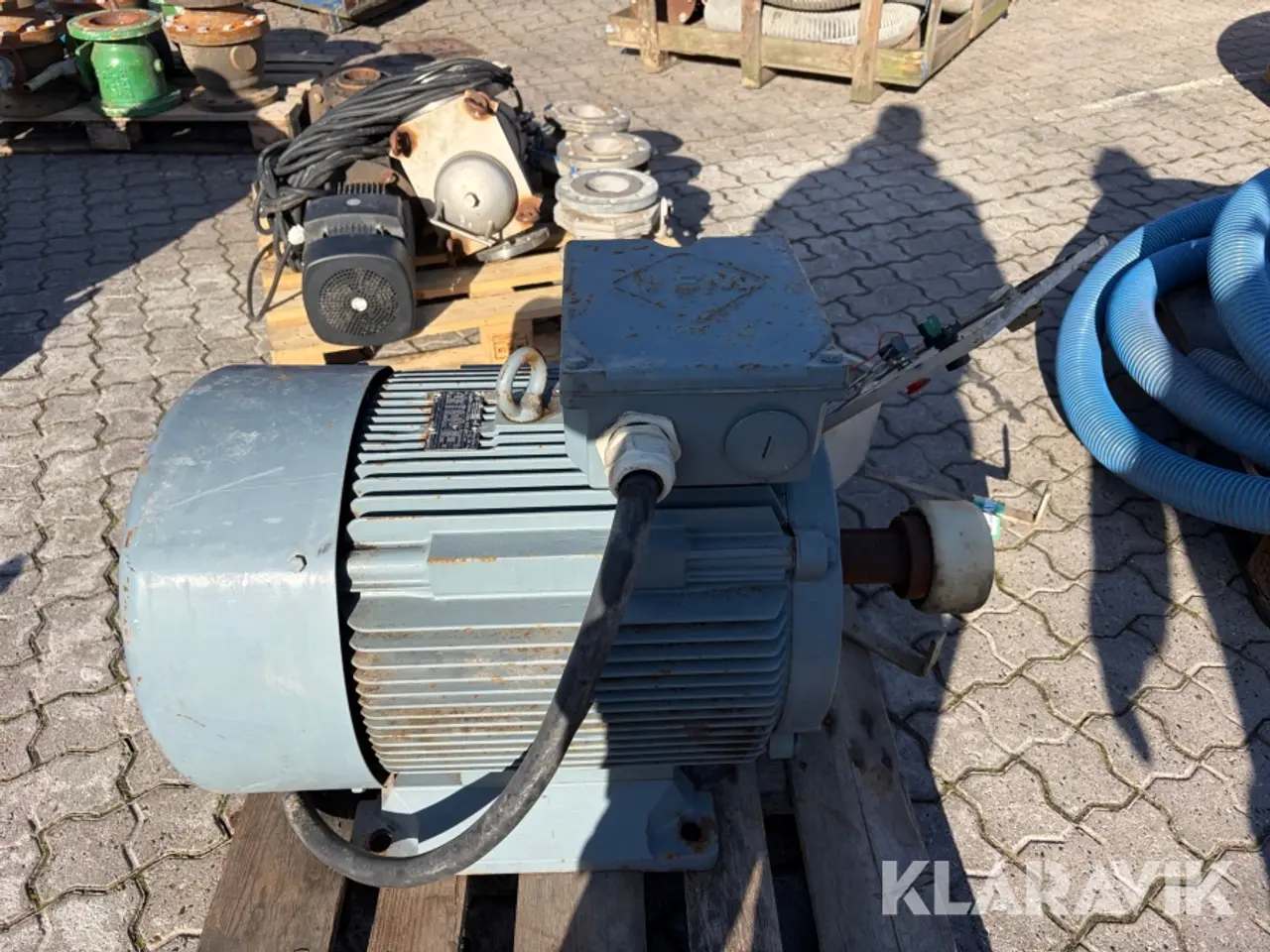 Billede 2 - Elmotor Vem K21R 250M 2 HW med styring.