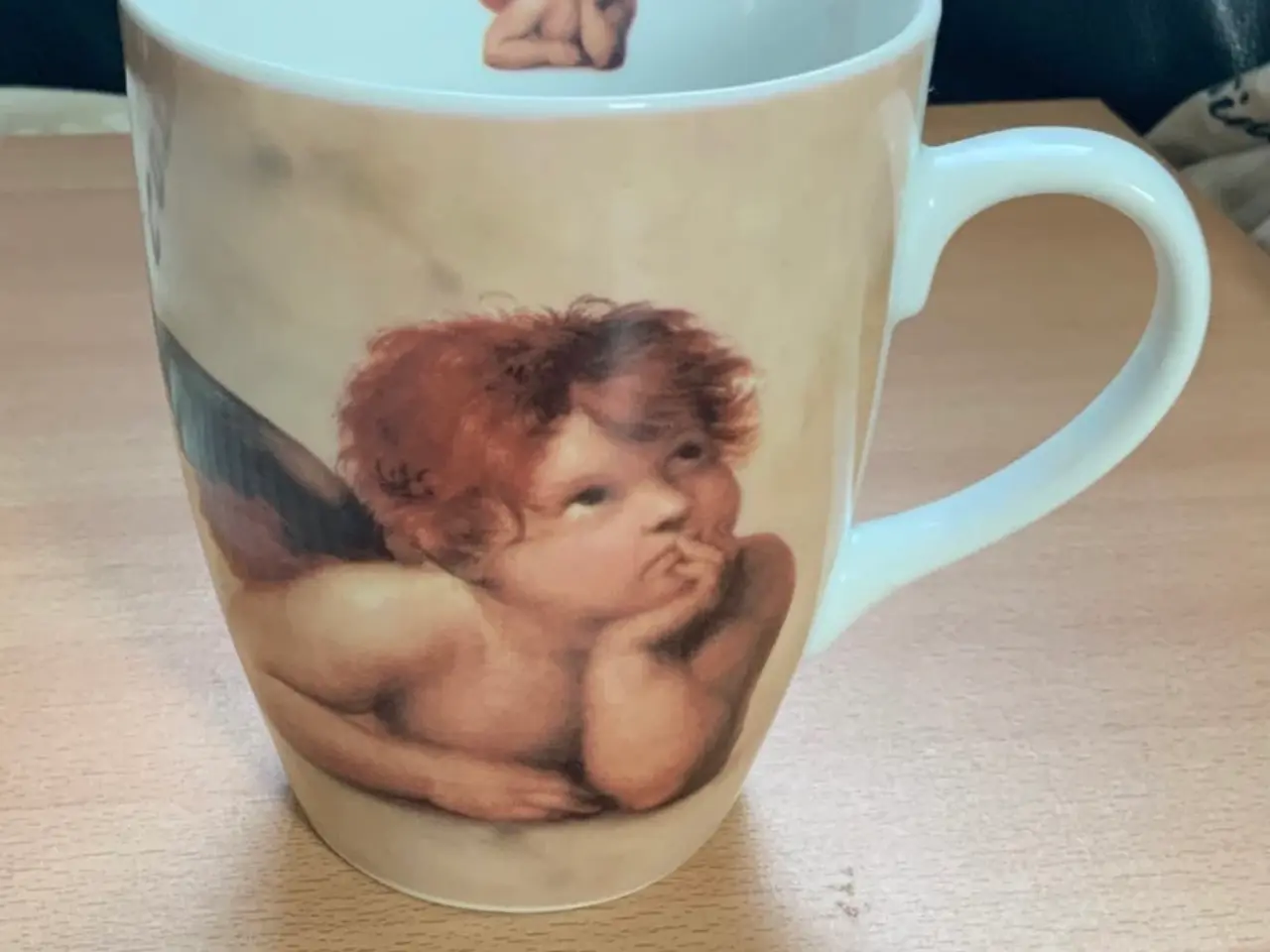 Billede 3 - Porcelæn krus med Angel