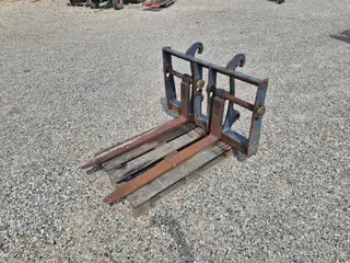 Pallegafler med Komatsu skifte