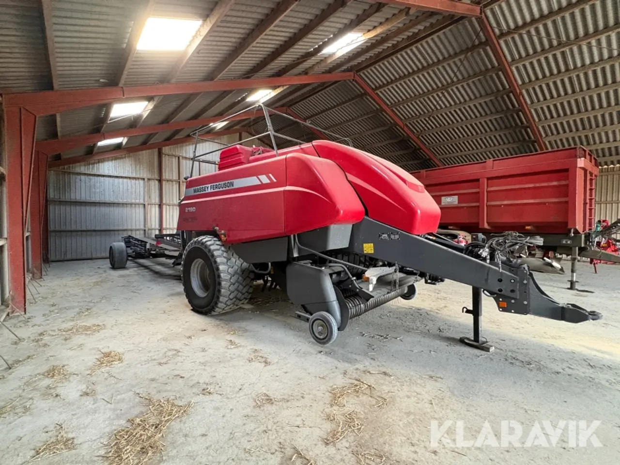 Billede 4 - Ballepresser Massey Ferguson 2190