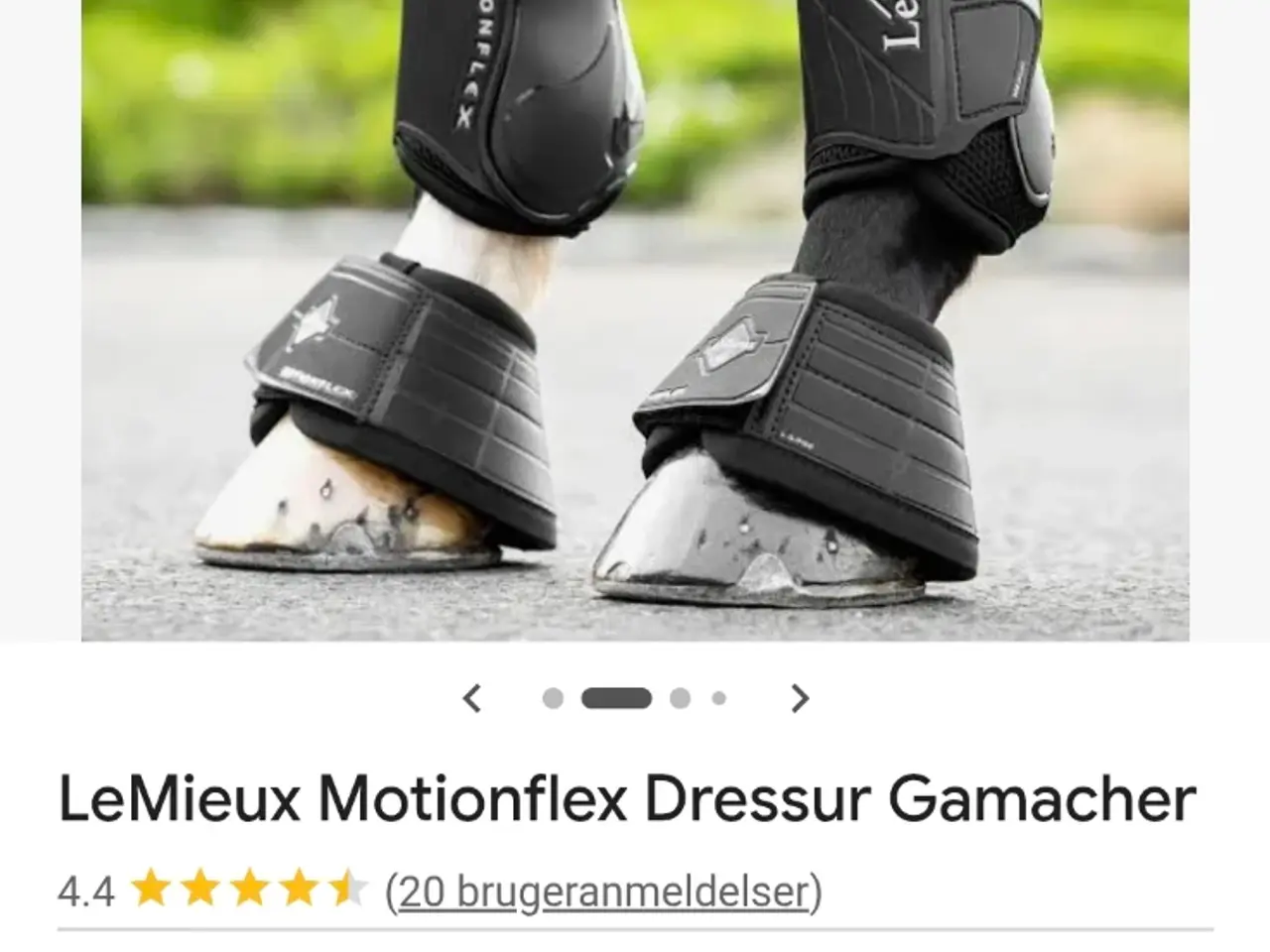 Billede 1 - Lemieux motionflex gamacher mesh str L